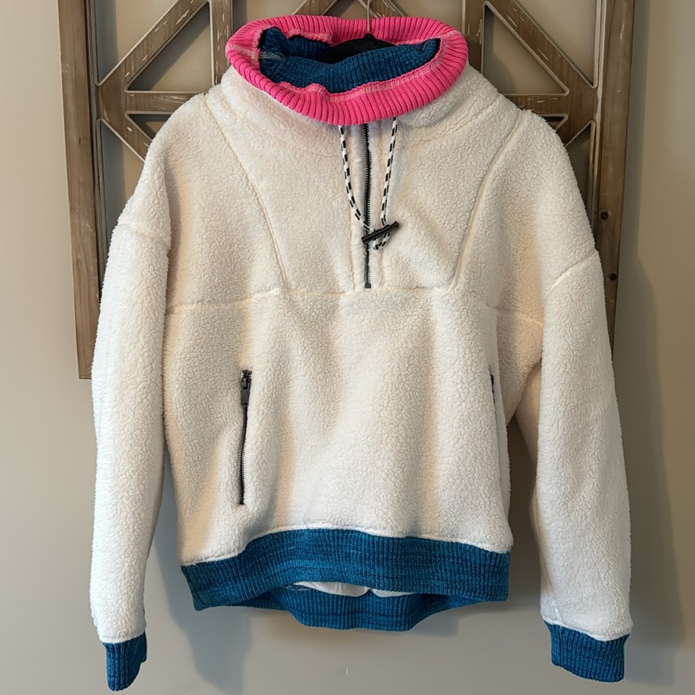 Free People Over The Rainbow Fleece - Picture 2 of 6